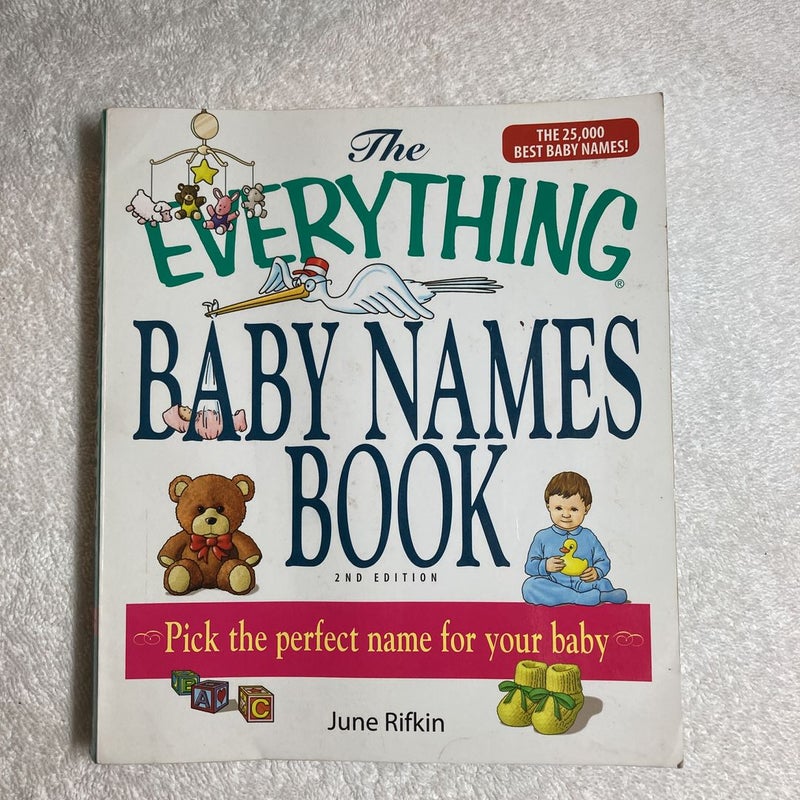 The Everything Baby Names Book, Completely Updated with 5,000 More Names! (69)