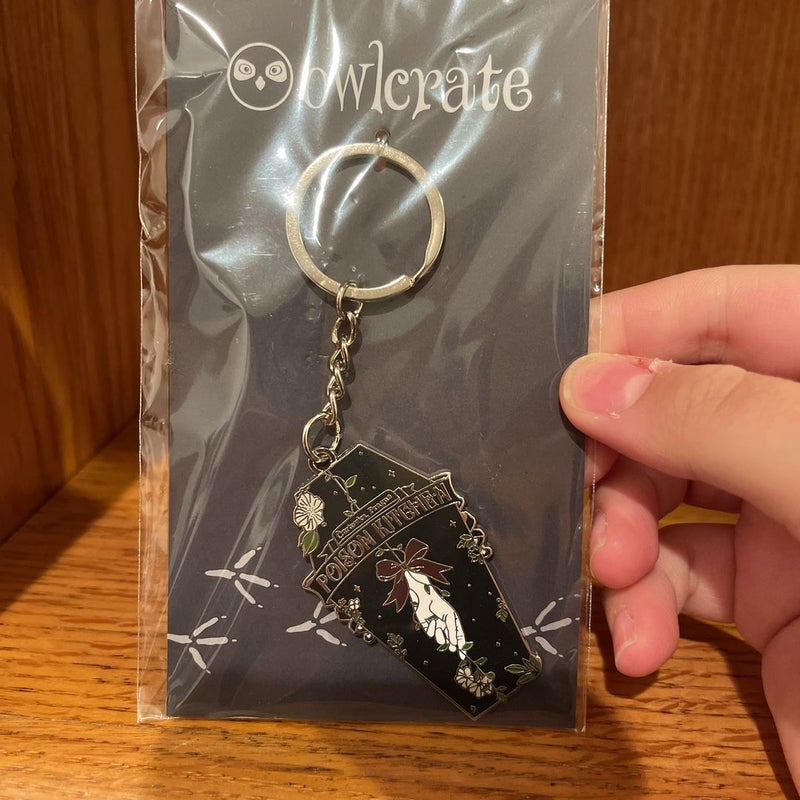 OwlCrate Exclusive Daughter of Smoke and Bone Keychain