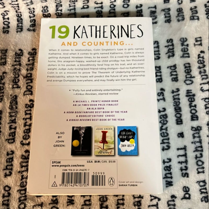 An Abundance of Katherines