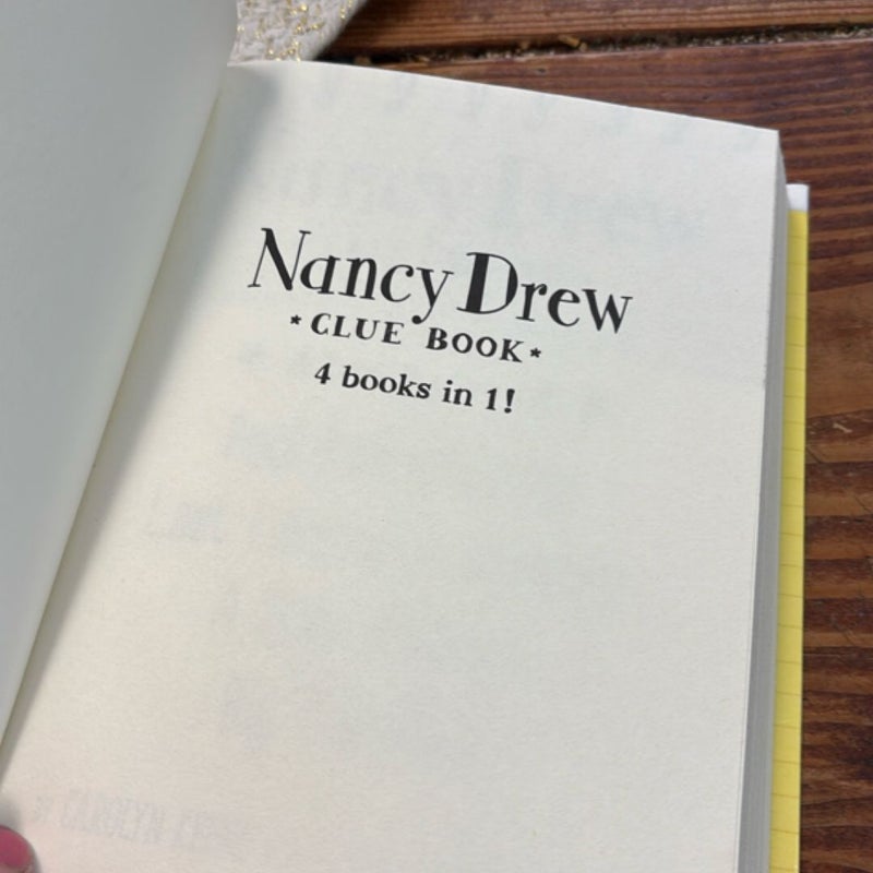 Nancy Drew Clue Book 4 Books In 1!
