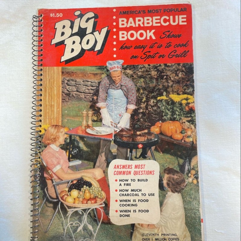 Vintage Big Boy Barbecue Book