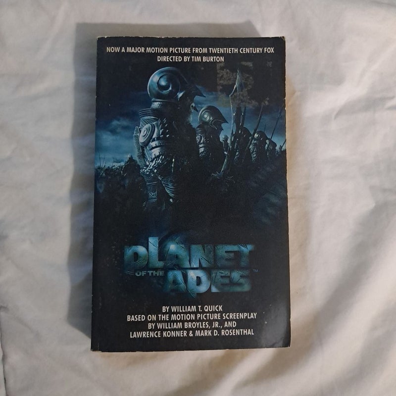 Planet of the Apes paperback by William Quick