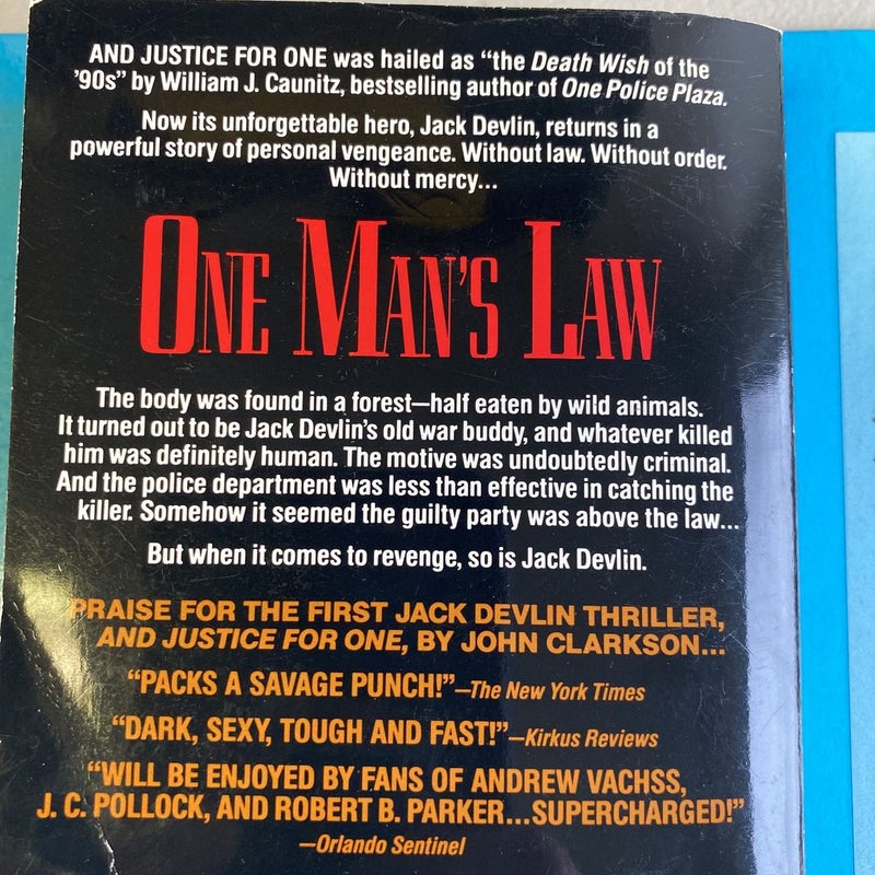 One Man's Law