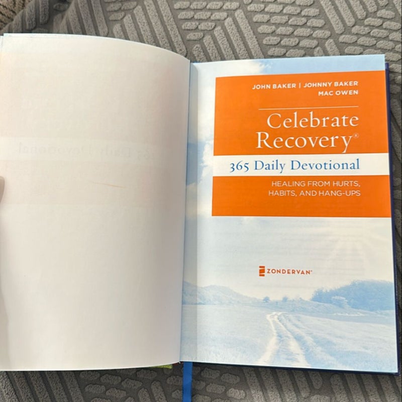 Celebrate Recovery Daily Devotional