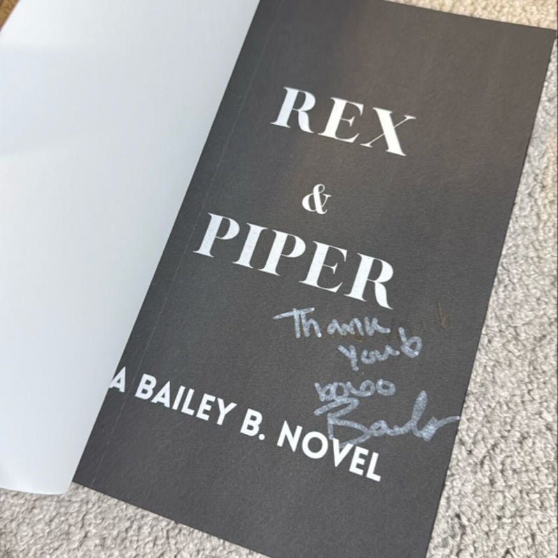 Rex and Piper (Silhouette Series) *signed*