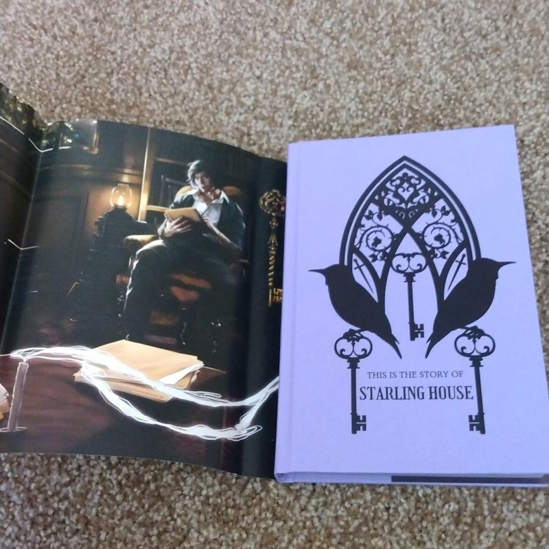 Starling House by Alex E Harrow Signed Owlcrate Exclusive with Sprayed ...