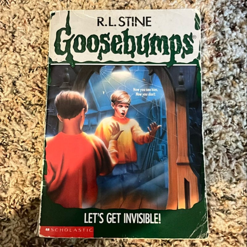 Original Goosebumps Book Lot