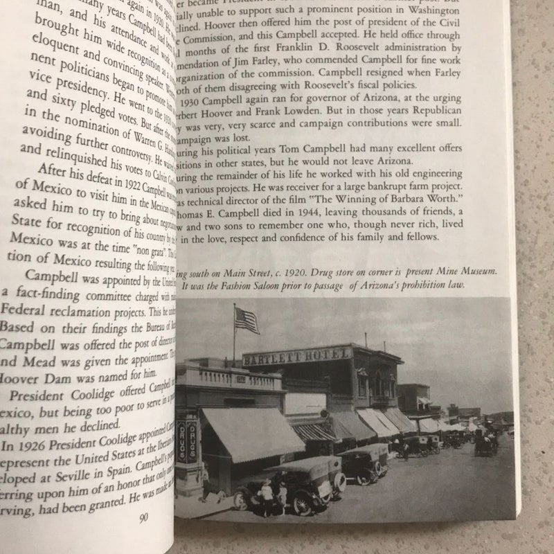 Ghosts OF Cleopatra Hill : Men and Legends of Old Jerome ( Arizona ) ~ Revised 