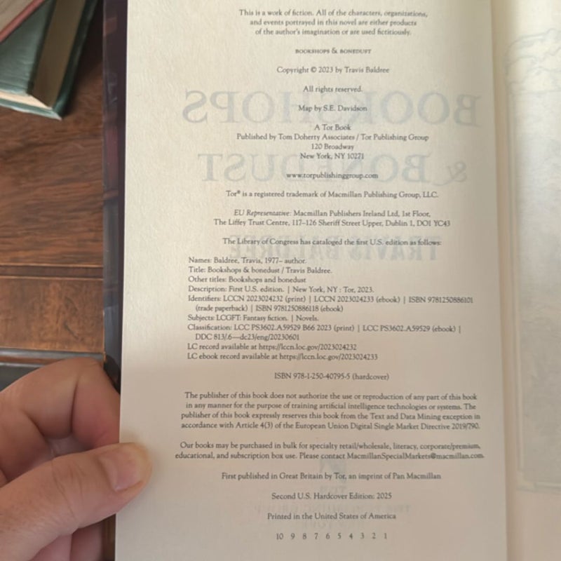 Bookshops and Bonedust