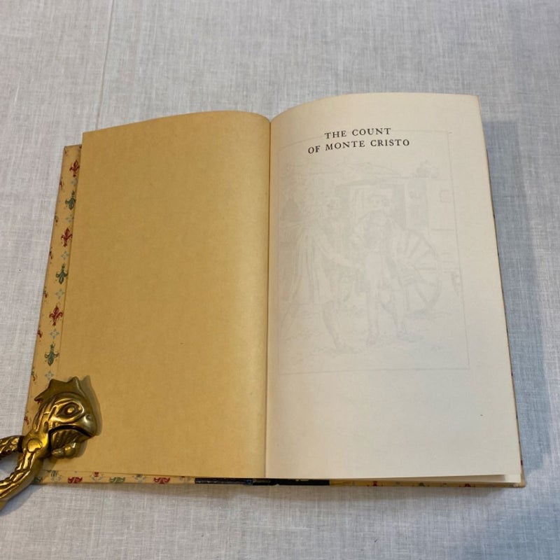 The Count of Monte Cristo & The House of Seven Gables Library Edition 1945 HC