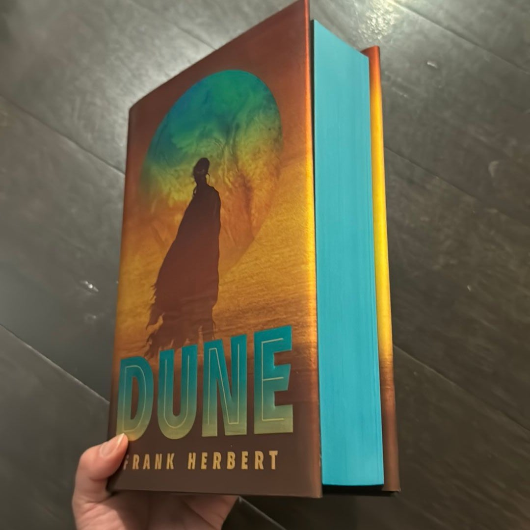 Dune hardcover new stenciled 2024 sprayed edges