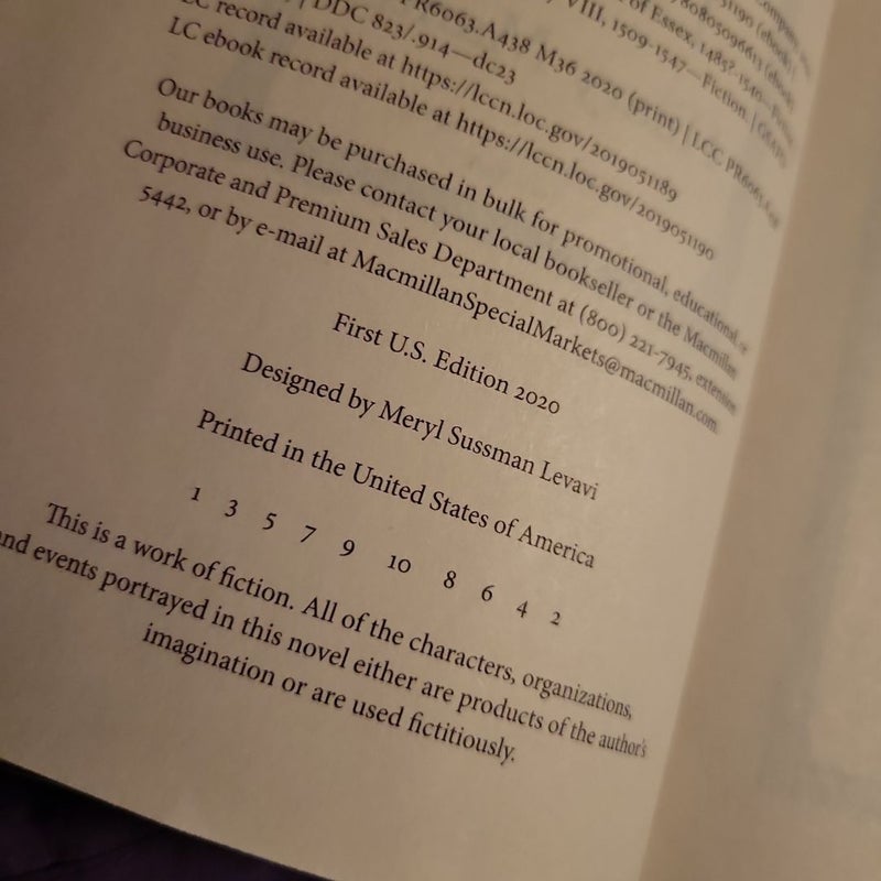 The Mirror and the Light First Edition 