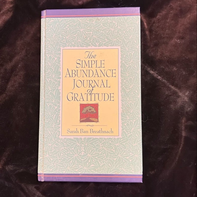 Simple Abundance Journal of Gratitude