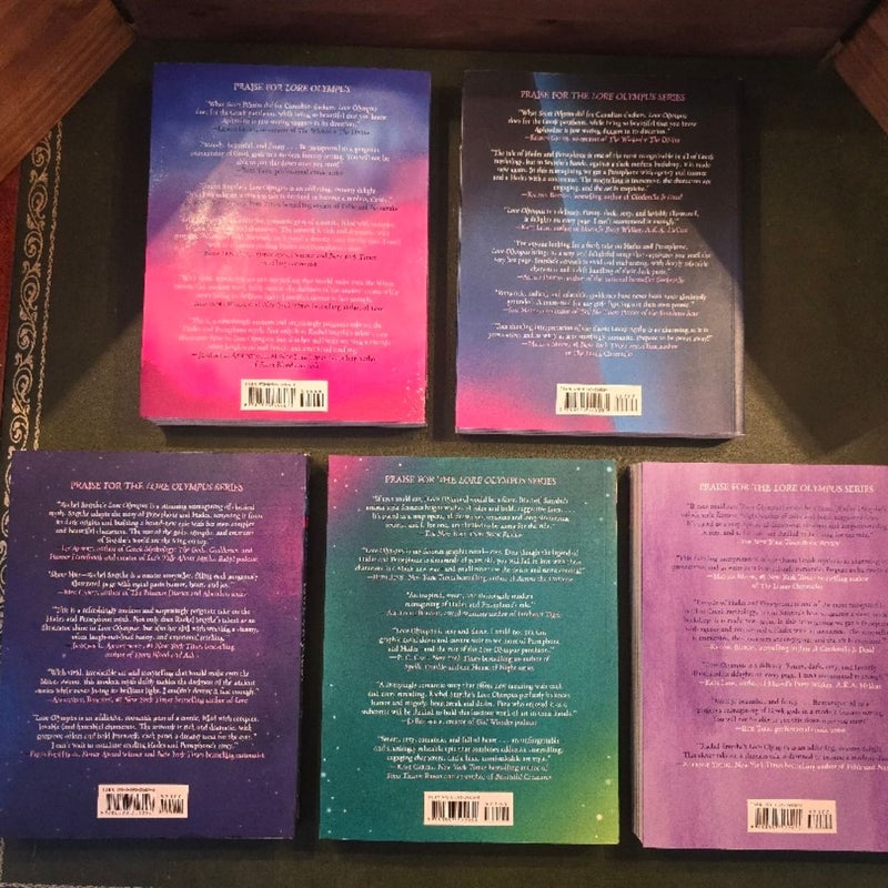 Lore Olympus: Volumes One-Five