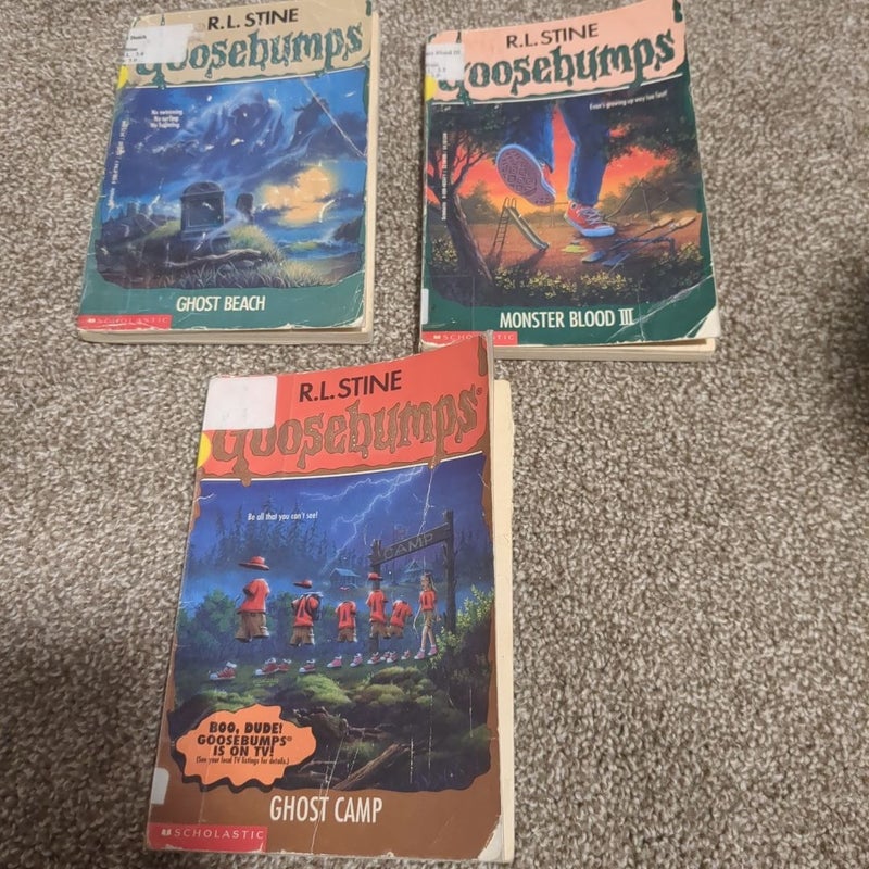 Vintage goosebumps books