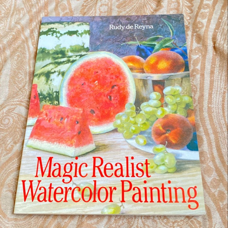 Magic Realist Watercolor Painting