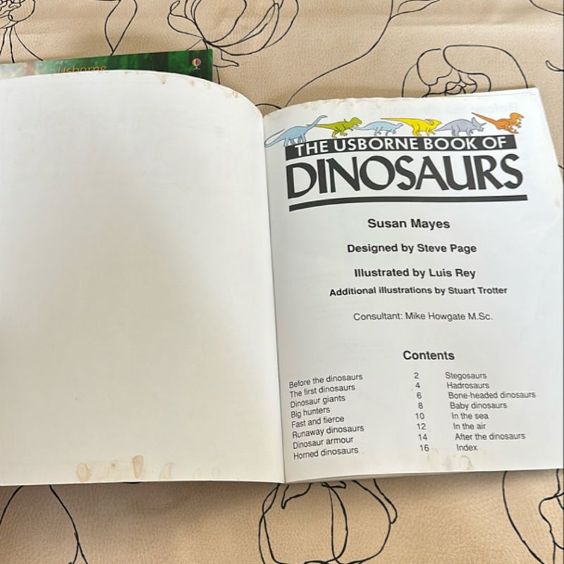 Usborne First Encyclopedia of Dinosaurs and Prehistoric Life