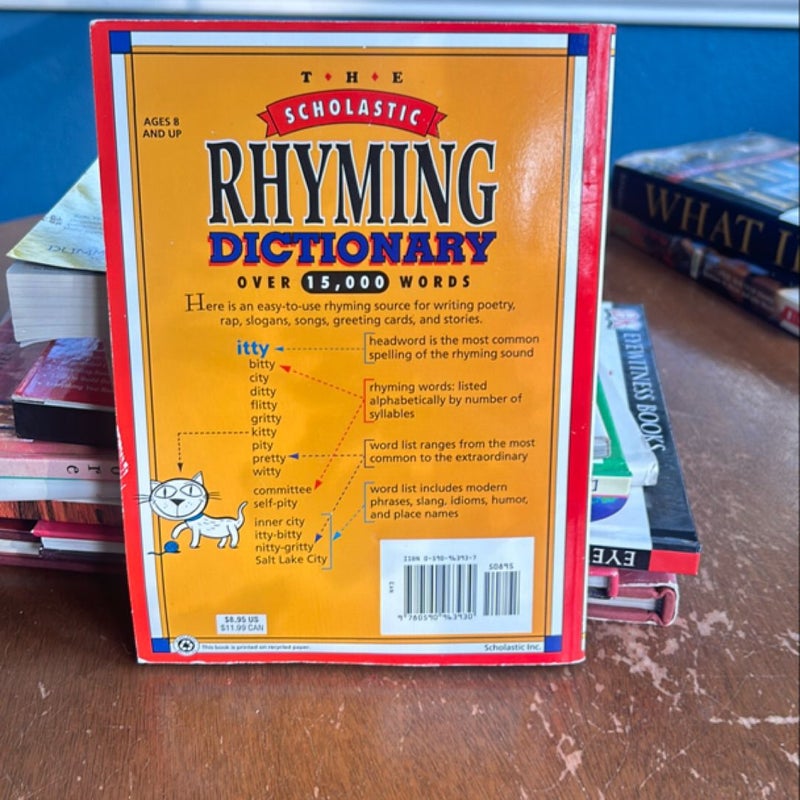 Scholastic Rhyming Dictionary