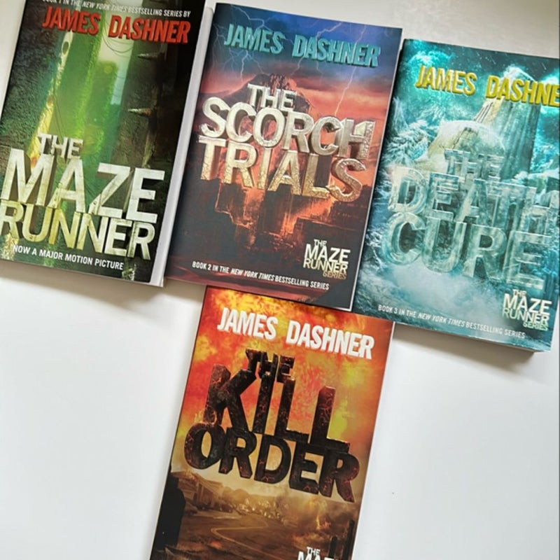 The Maze Runner Series (4-Book)