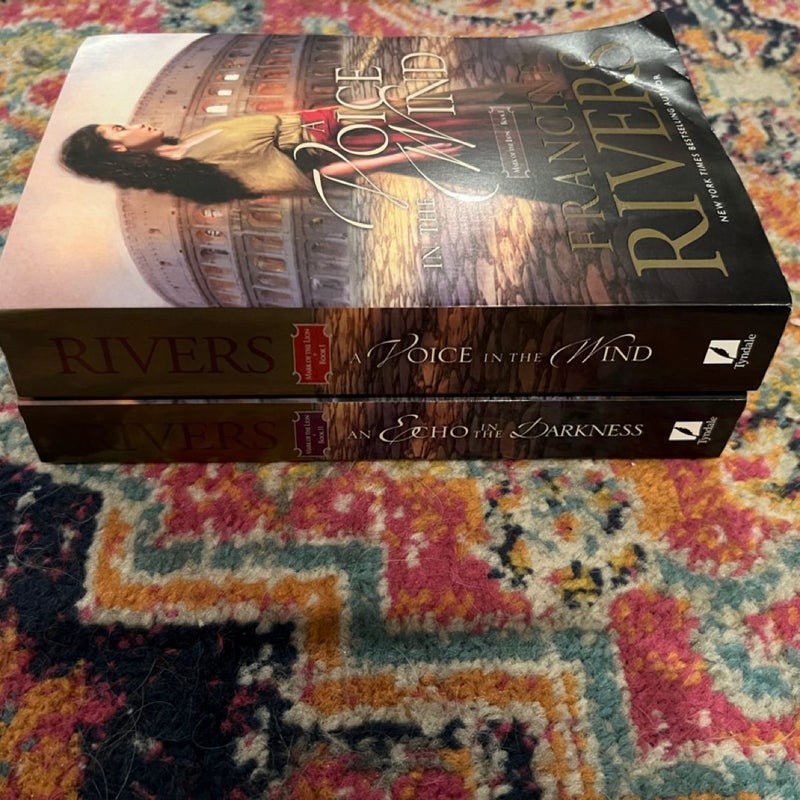 Francine Rivers Mark of the Lion series books 1&2 Very Good Condition! Paperback