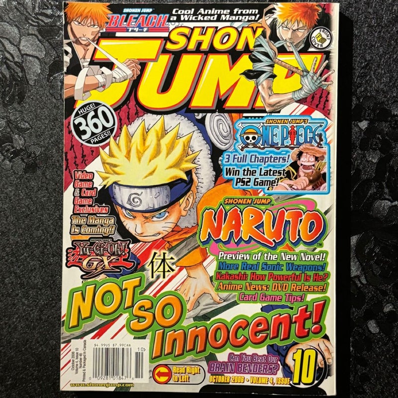 Shonen Jump Volume 4 Issue 10 Number 46 2006