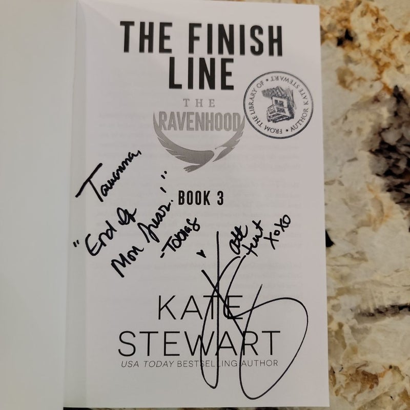 The Finish Line **signed **