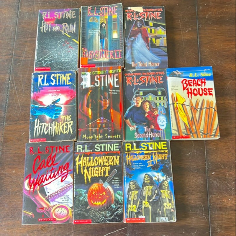 R.L. Stine YA Book Lot