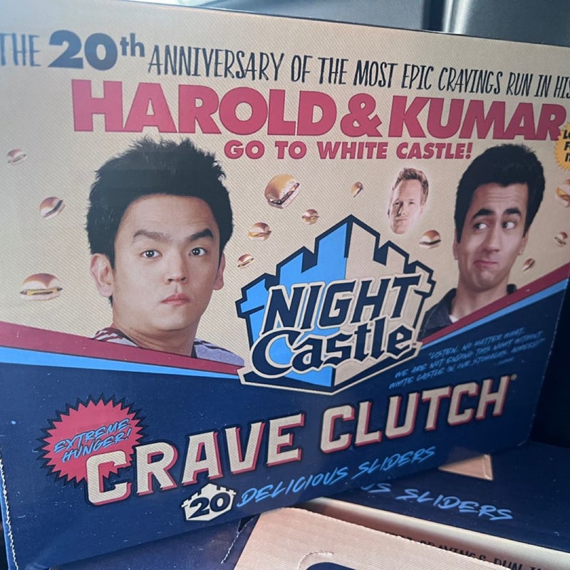 Collectors 20th anniversary Harold and Kumar go to White Castle brand-new case box 