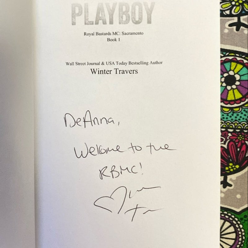 Playboy- SIGNED 