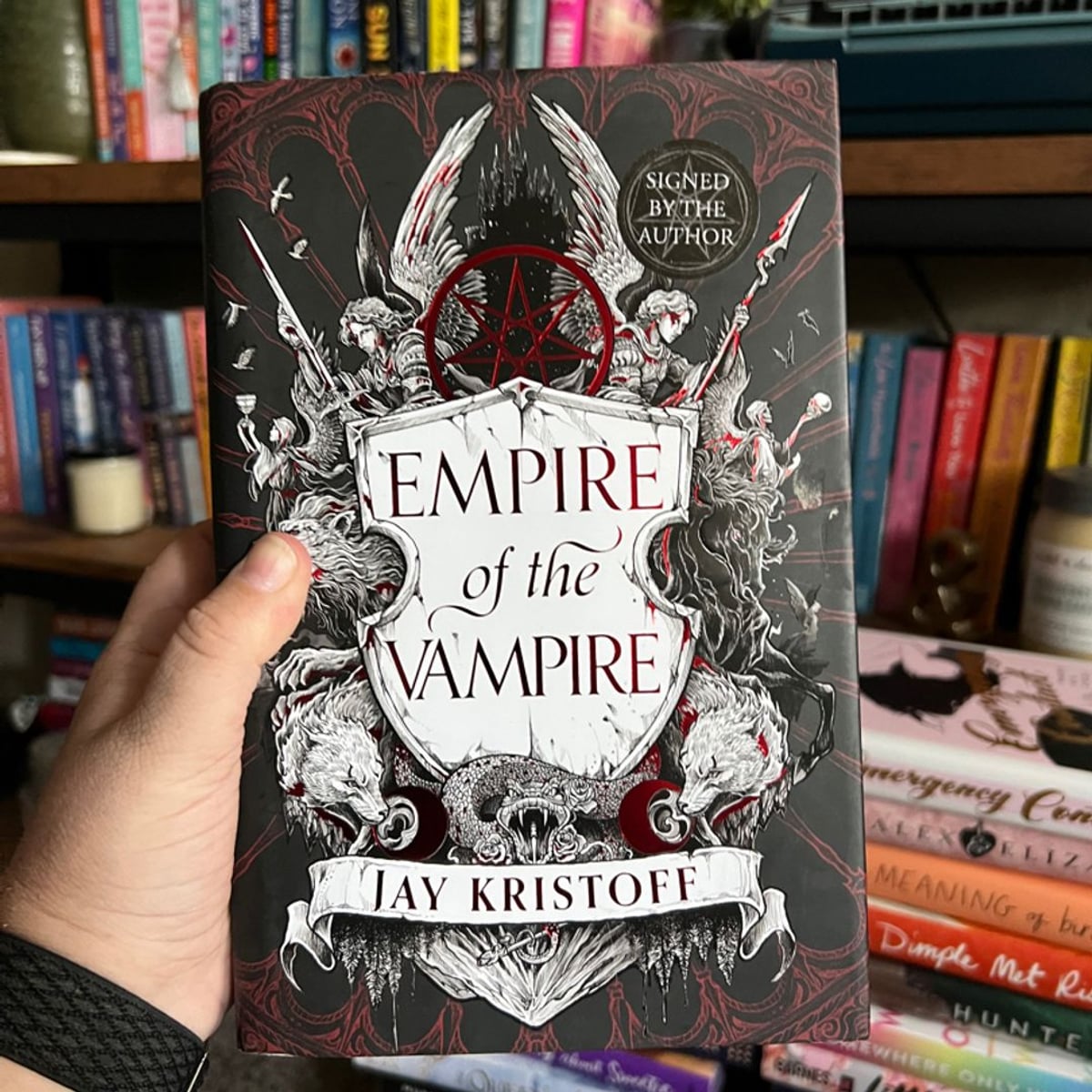 Waterstones special edition Empire of the Vampire by Jay Kristoff