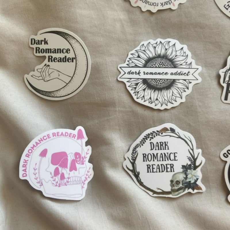 [BUNDLE] Dark Romance 12 p. Sticker Pack 