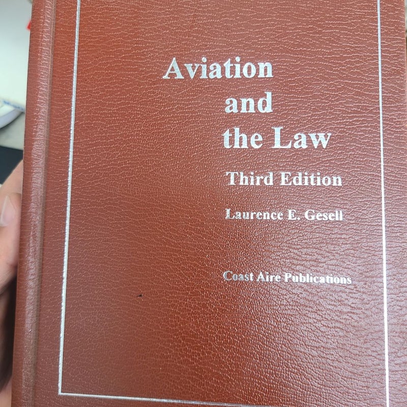 Aviation and the Law