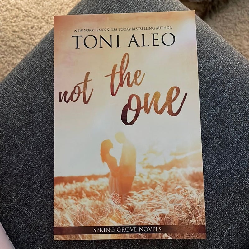 Not the One (signed by the author)