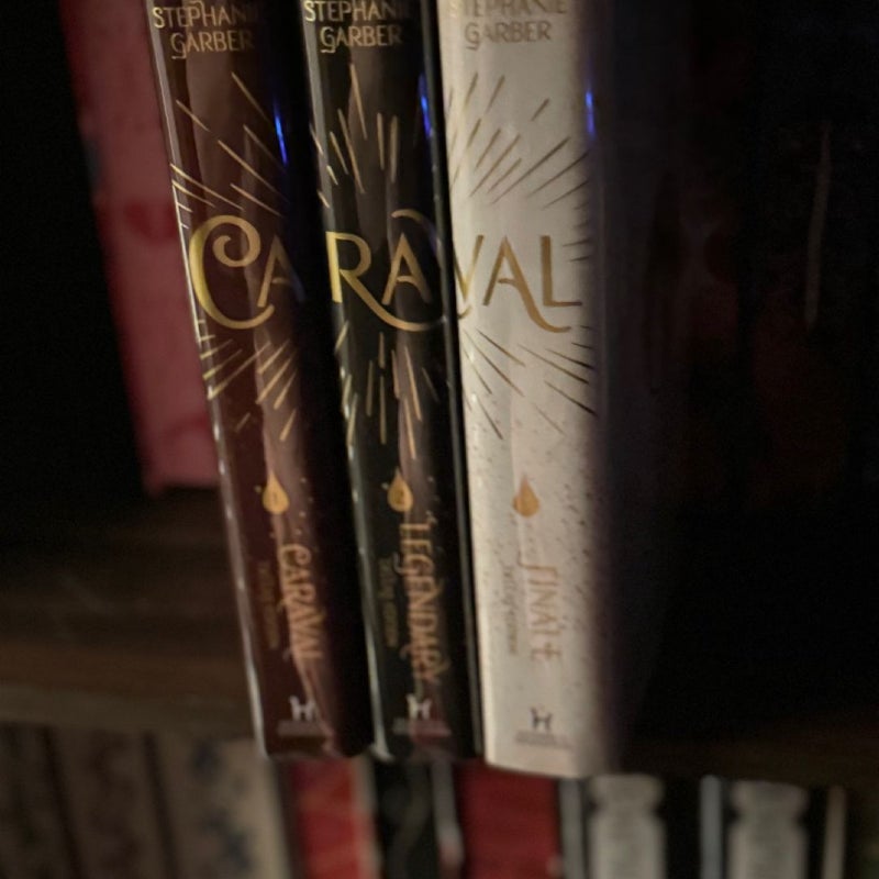 Deals Caraval bundle Stephanie garber fairyloot illumicrate