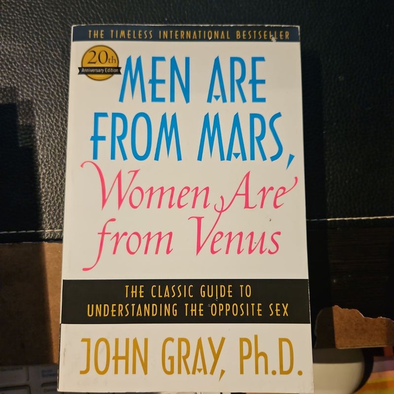 Men Are from Mars, Women Are from Venus