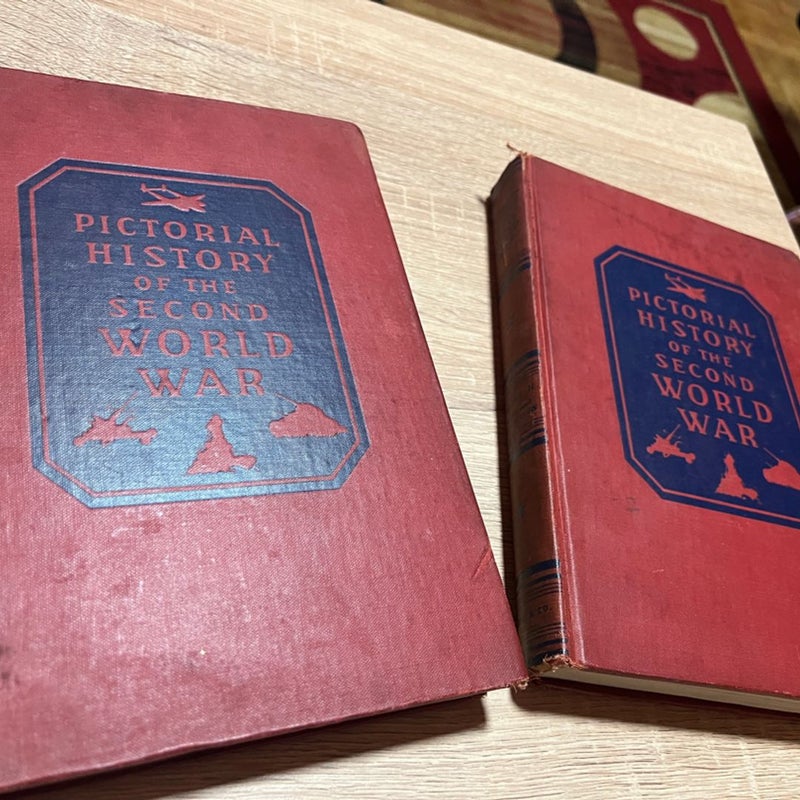Pictorial History of the Second World War 2 books 