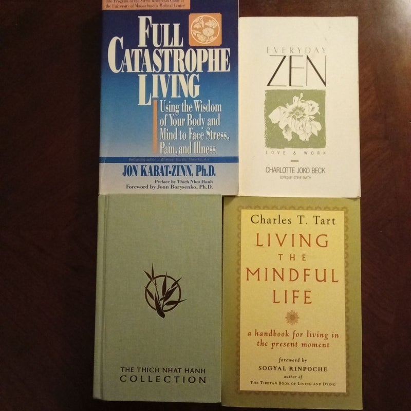 Lot of 4 zen books 