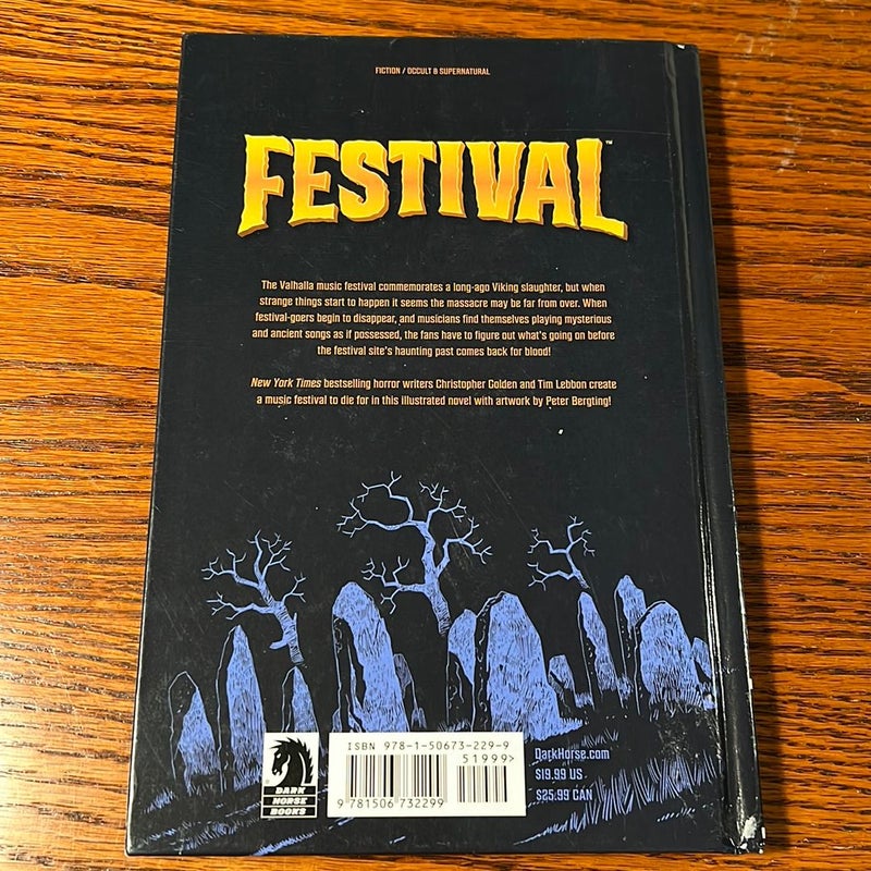Festival 1st edition 1st printing 