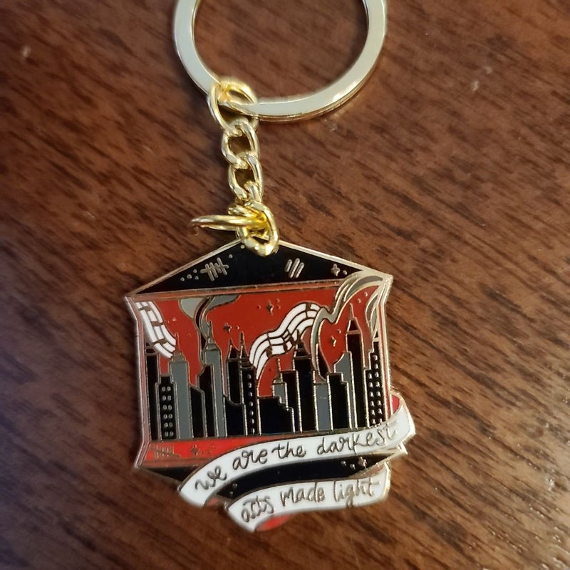 Our Dark Duet keychain