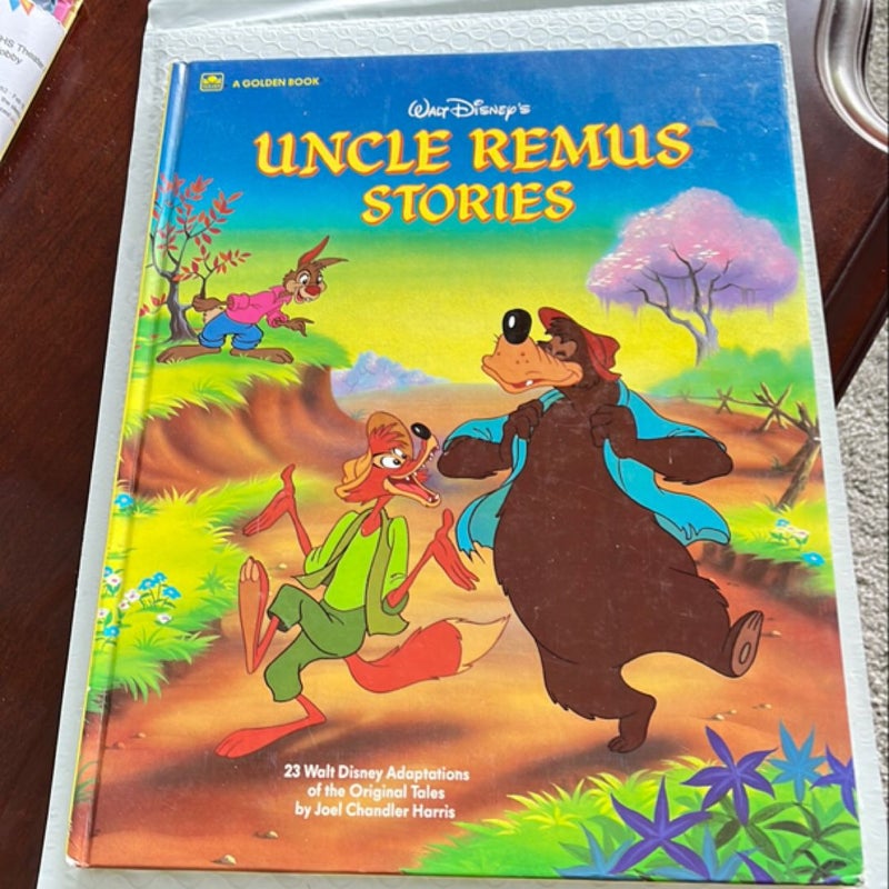 Walt Disney’s Uncle Remus Stories Vintage Large Hardcover Picture Book