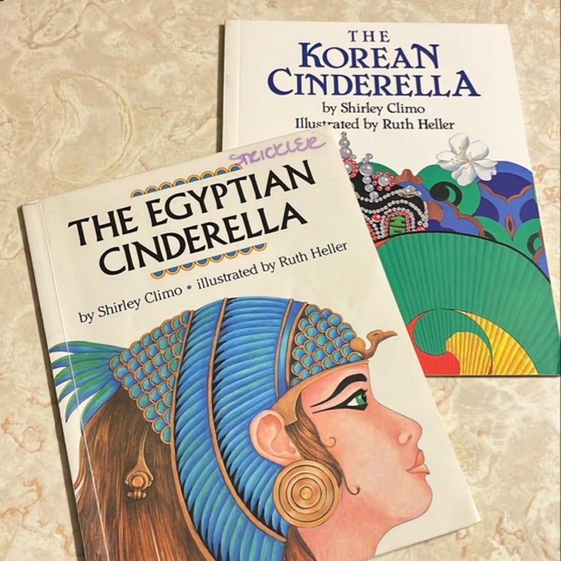 Bundle of 2 multicultural Cinderella books