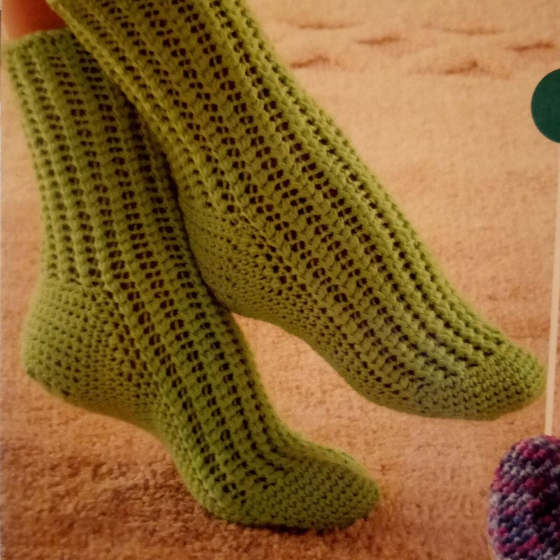 You Can Crochet Socks Crochet Pattern