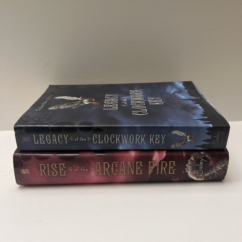 The Secret Order Series Bundle ( Book 1 & 2): Legacy of the Clockwork Key, & Rise of the Arcane Fire 