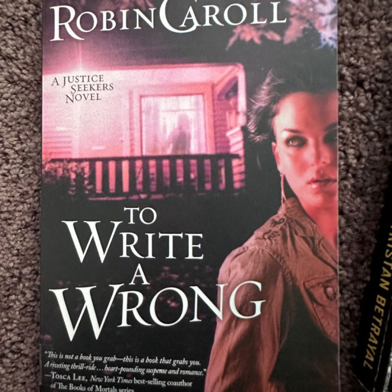 To write a wrong