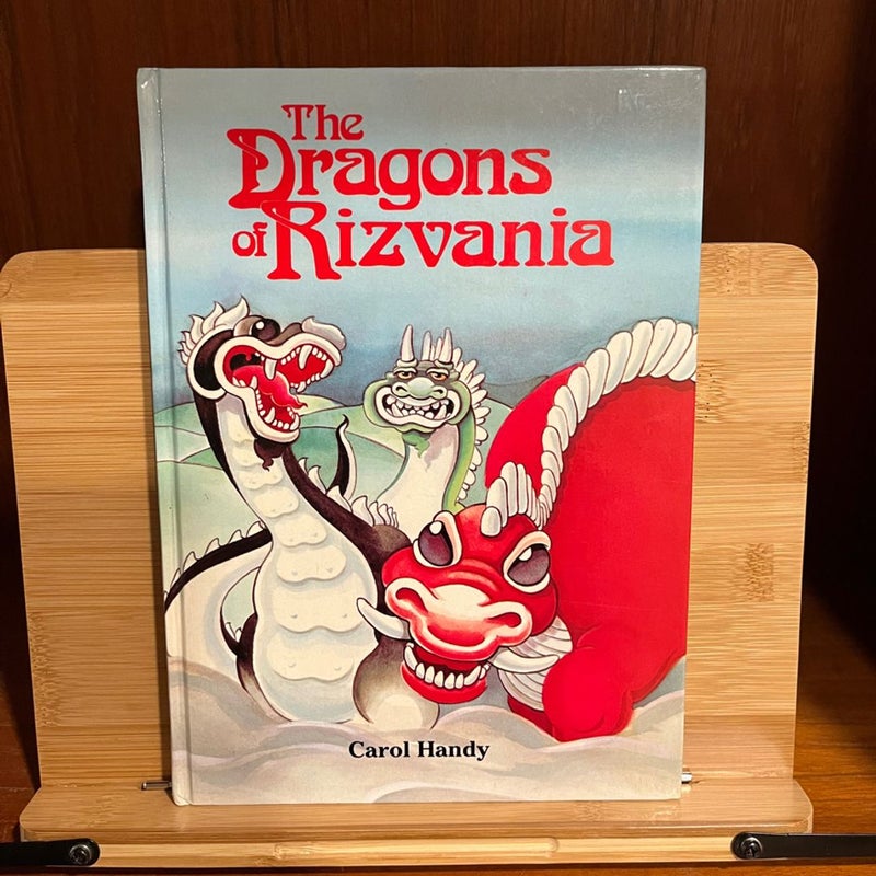 Vintage Children's Books -- The Dragons of Rizvania UK Edition 1984