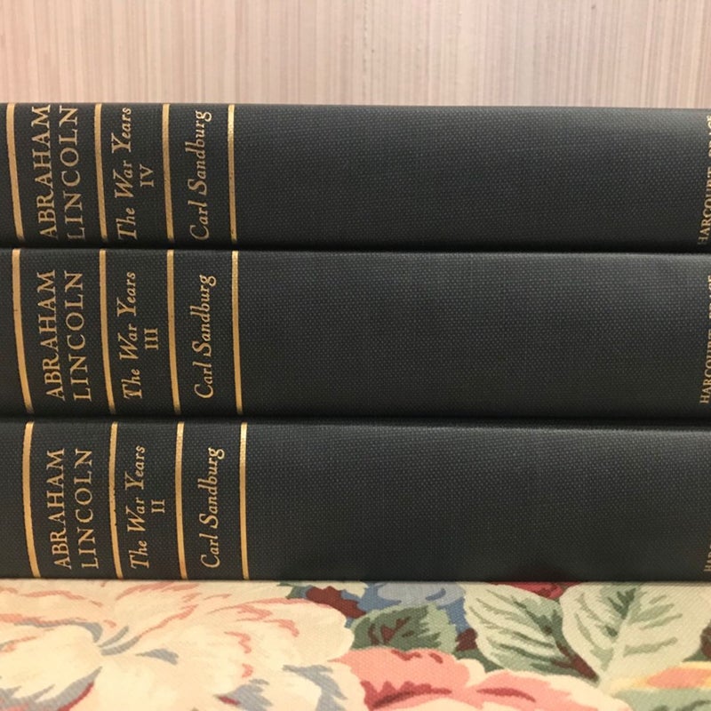 Abraham Lincoln: The War Years; Volumes II-IV