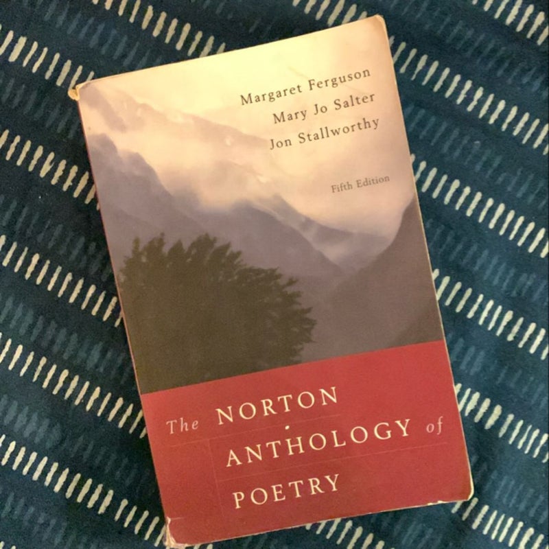 The Norton Anthology of Poetry: Fifth Edition