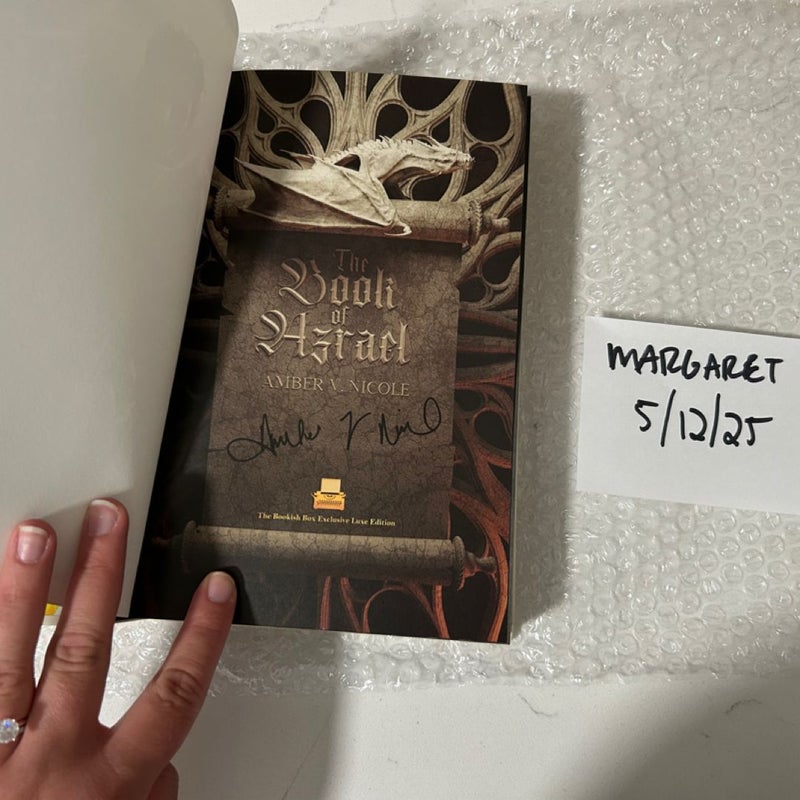 Bookish Box; Book of Azrael