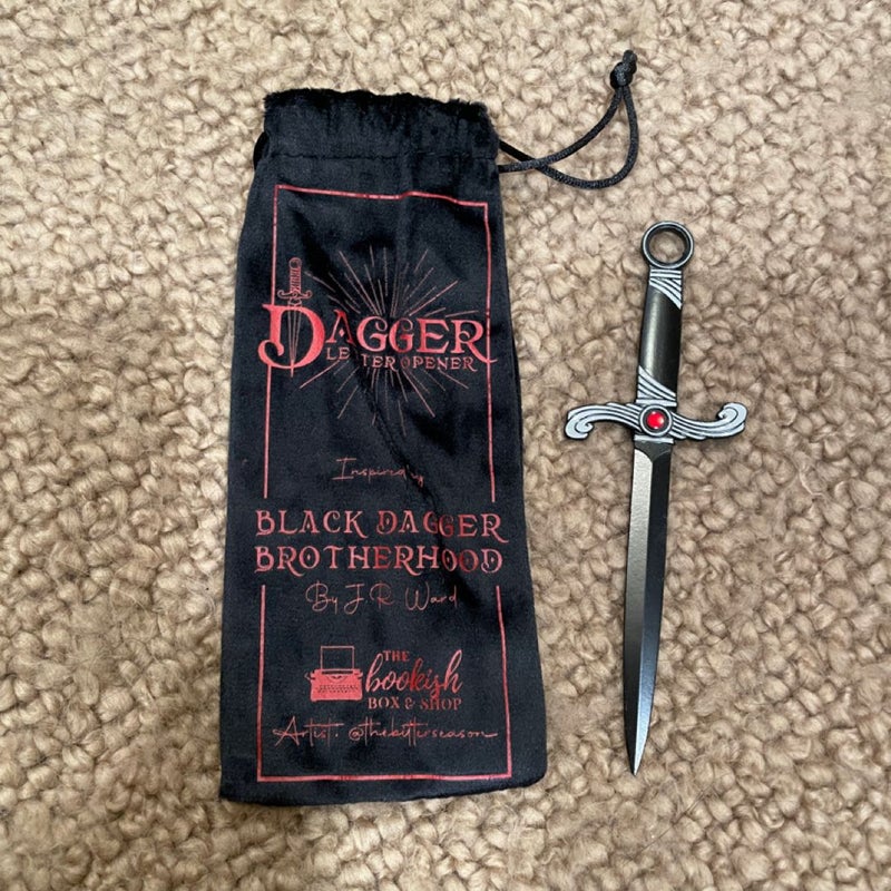 Black Dagger Brotherhood Letter Opener