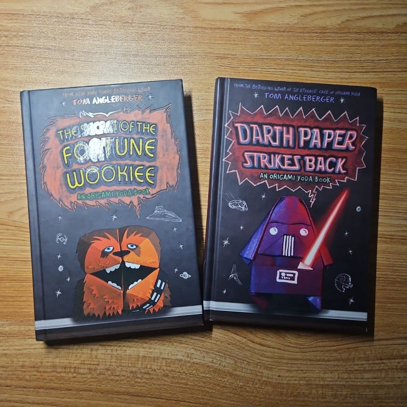 The Secret of the Fortune Wookiee and Darth Paper Strikes Back (The Origami Yoda Series)